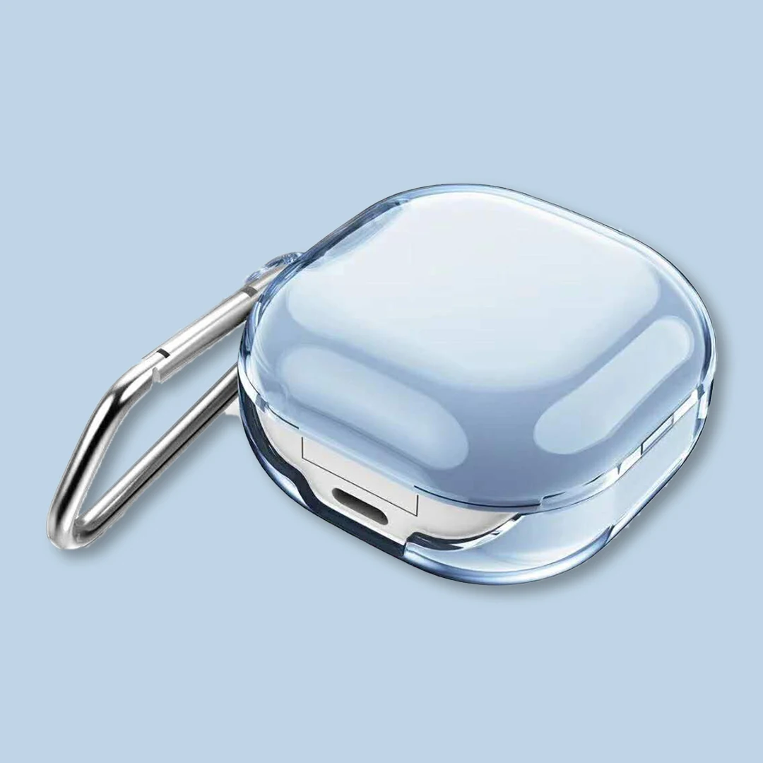 Mới Kẹo Màu Mềm TPU Cho Samsung Galaxy Nụ Sống Không Dây Bluetooth Ốp Lưng Cho Galaxy Nụ Sống Sạc hộp