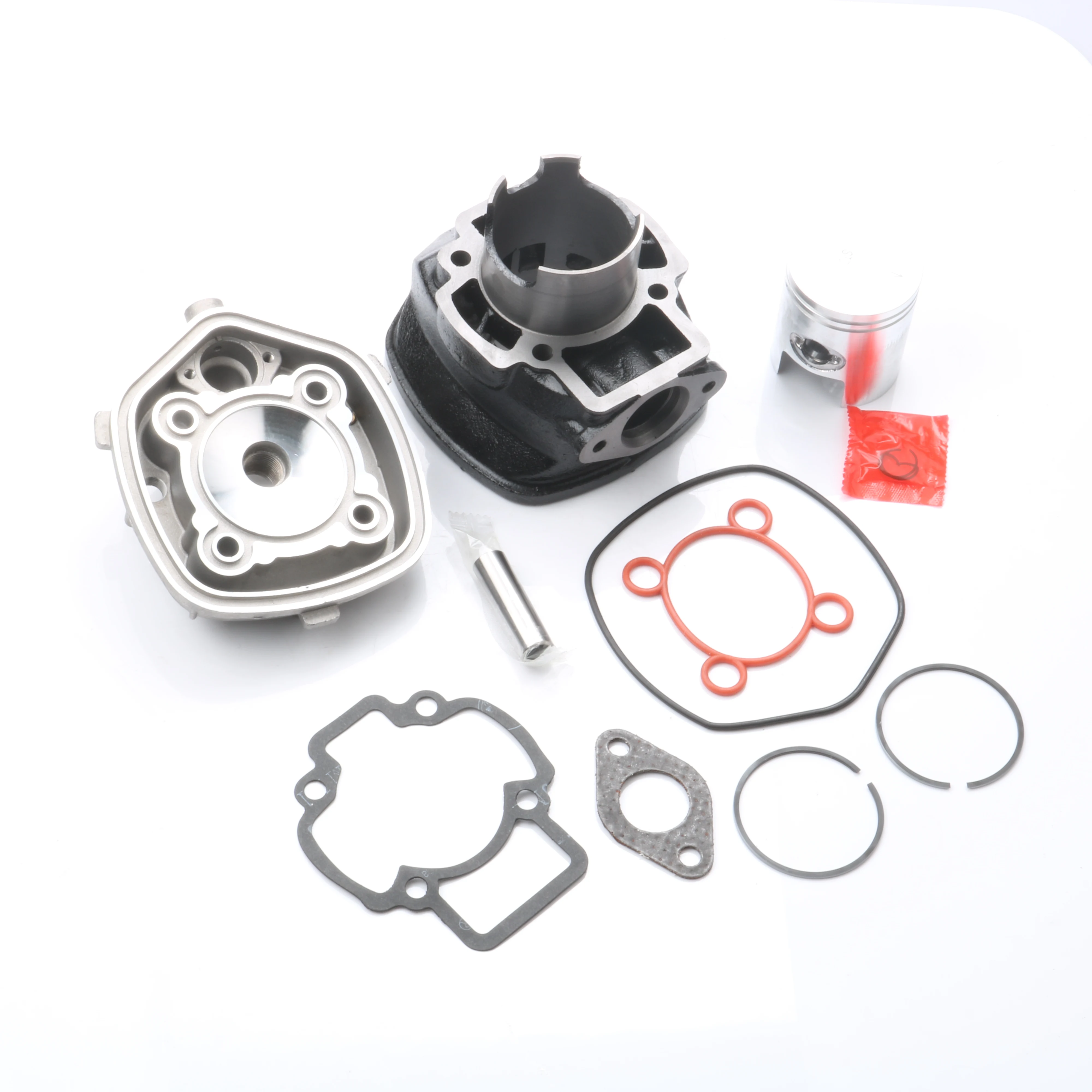 70cc Big Bore Cylinder Kit & Piston Kit & Cylinder Gasket for PIAGGIO Nrg Mc3 Power Purejet 50 Zip Sp Eu2 50cc 100080570 47mm