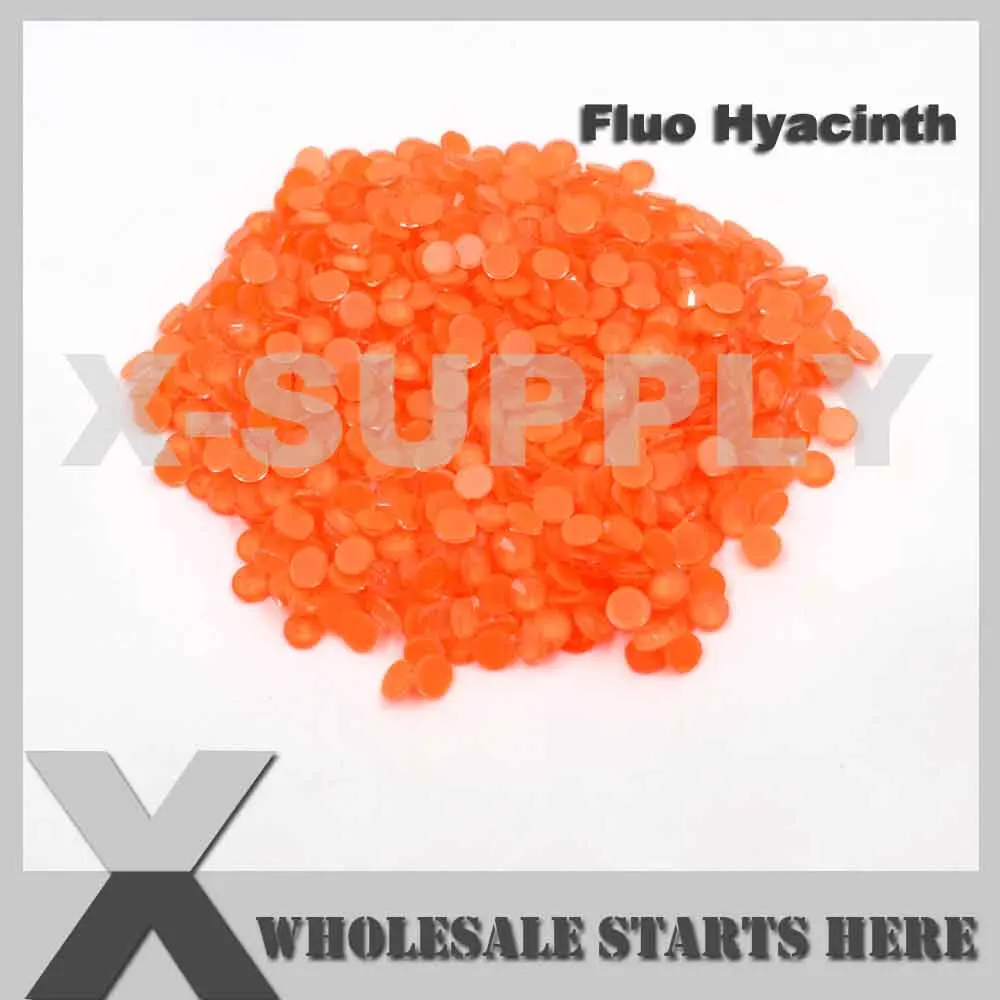 

(SS6-SS20,100 Gross/Lot) Fluo Hyacinth Flat Back Rhinestone,Used For Nail Art,Phone Case,Shoes