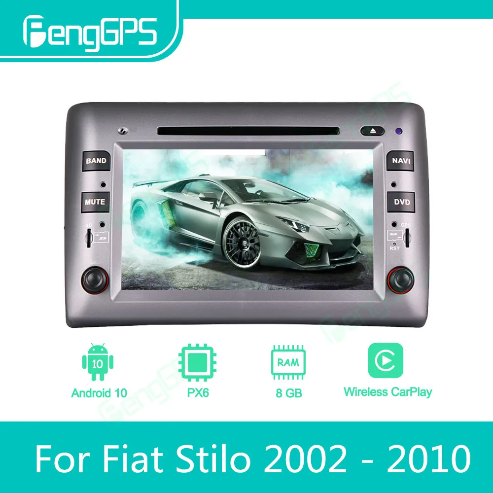 Car Multimedia Player Android Car Radio For Fiat Stilo 2002 - 2010 Autoradio Stereo GPS Navi Screen DVD Head Unit