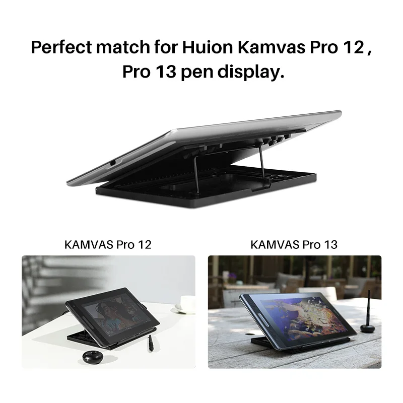 Huion Adjustable Stand ST300 Pen Display Monitor Metal Multi-Angle Bracket Portable Stand for Kamvas 13 /12 Kamvas Pro 12/13