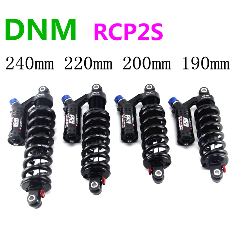 Bicycle Rear Shocks DNM RCP2S Rebound Alloy Pressure BMX Mountain MTB Bike XC Air Suspension Downhill Absorber Parts 2019