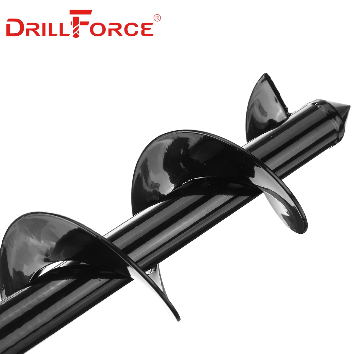 DRILLFORCE الأرض اوجير دوامة مثقاب الخشب زارع مثقاب ذو مقبض ساحة البستنة الفراش زراعة حفرة حفارة استبدال أدوات الحدائق