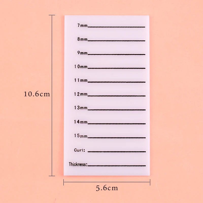 Boîte de Rangement pour Faux Cils à 5 Couches, Palette en Acrylique, Étui Transparent pour Greffe, Présentoir pour Faux-Cils, Outils de Maquillage