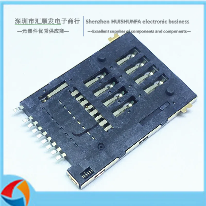 Две SIM карты 8 + 1 держатель для карт с автоматической загрузкой Колонка 9P держатель для карт планшет сим-карты с автоматической загрузкой держатель для карт мобильный телефон держатель