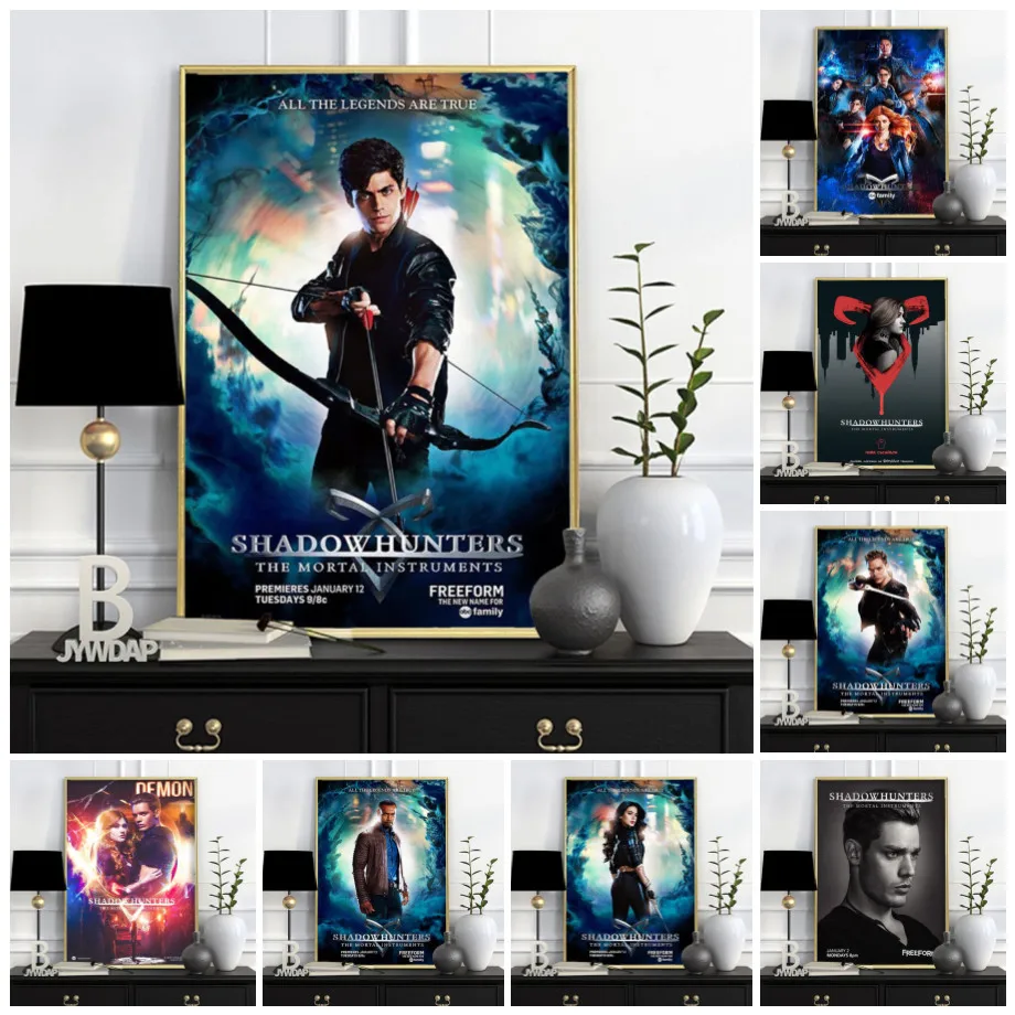 

Shadowhunters The Mortal Instruments Posters And Prints Canvas Art Painting Wall Pictures For Living Room Decoration Home Decor