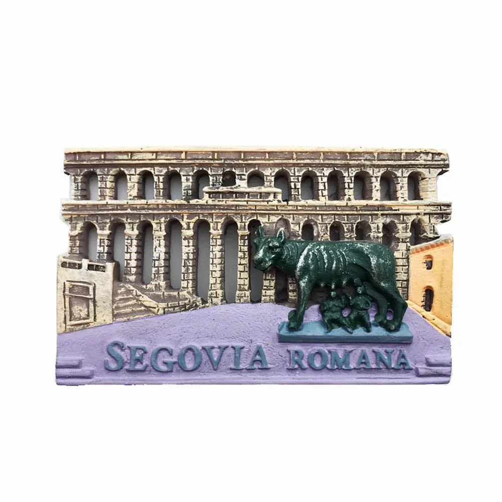 

BABELEMI Hot Newest Spain Fridge Magnets Segovia Roman Grand Aqueduct Tourist Landscape Memorial Refrigerator Sticker Home Decor