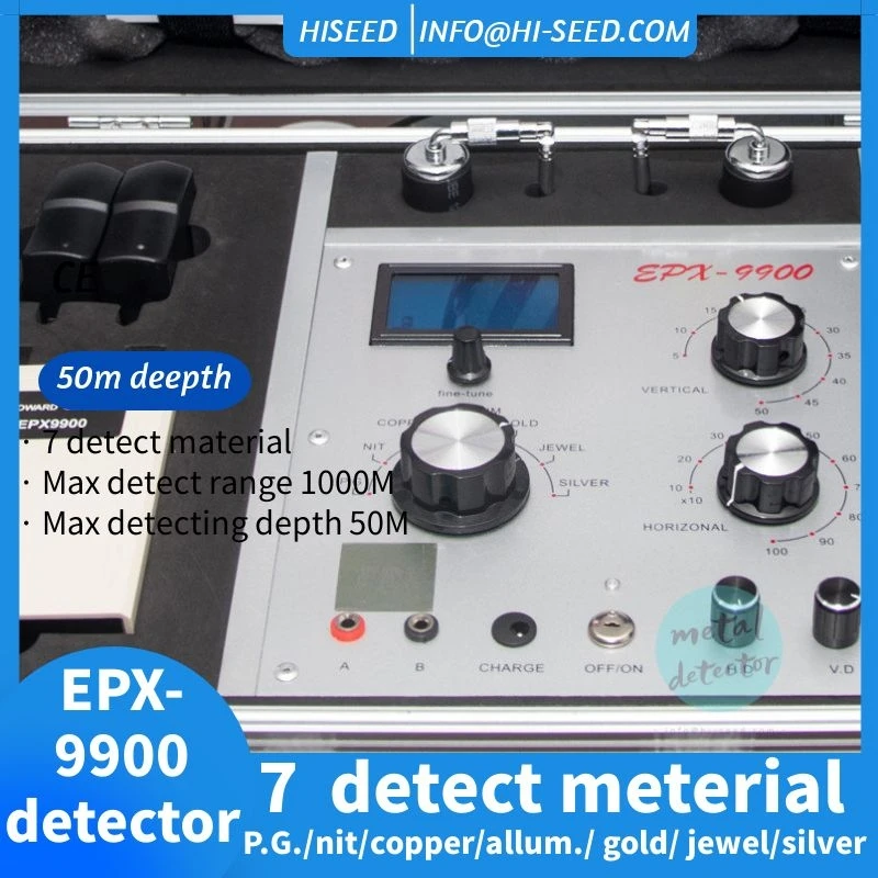 EPX-9900 large depth and large range underground metal detector molecular frequency scanner visible