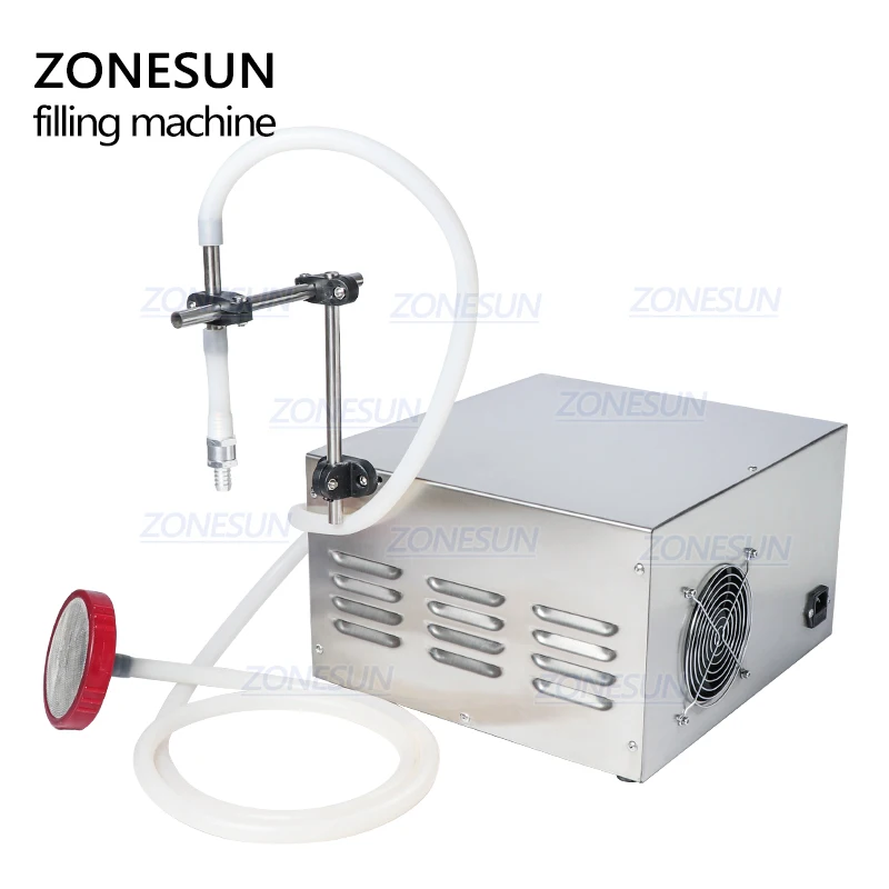 Zonesun GZ-GFK17A máquina de enchimento semi automático máquina de lavar roupa óleo leite enchimento água beverager