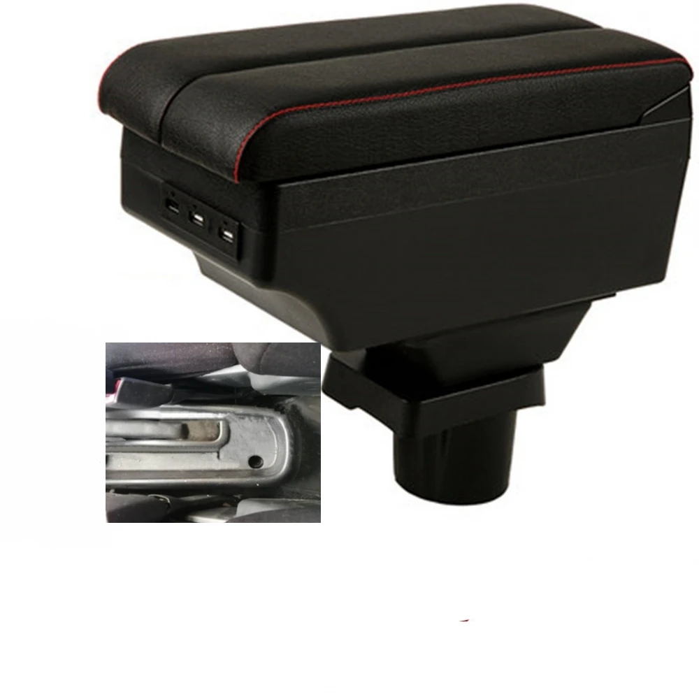 

For Toyota Probox Armrest Box Retrofit Parts Center Console Special Storage Space Car Elbow Rest with USB Cup Holder