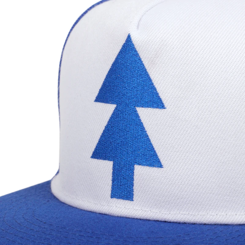 Fashion Mens baseball cap Blue Pine Tree embroidery golf Caps Cartoon Hip hop Snapback hat Adult Men women sports Hats gorras