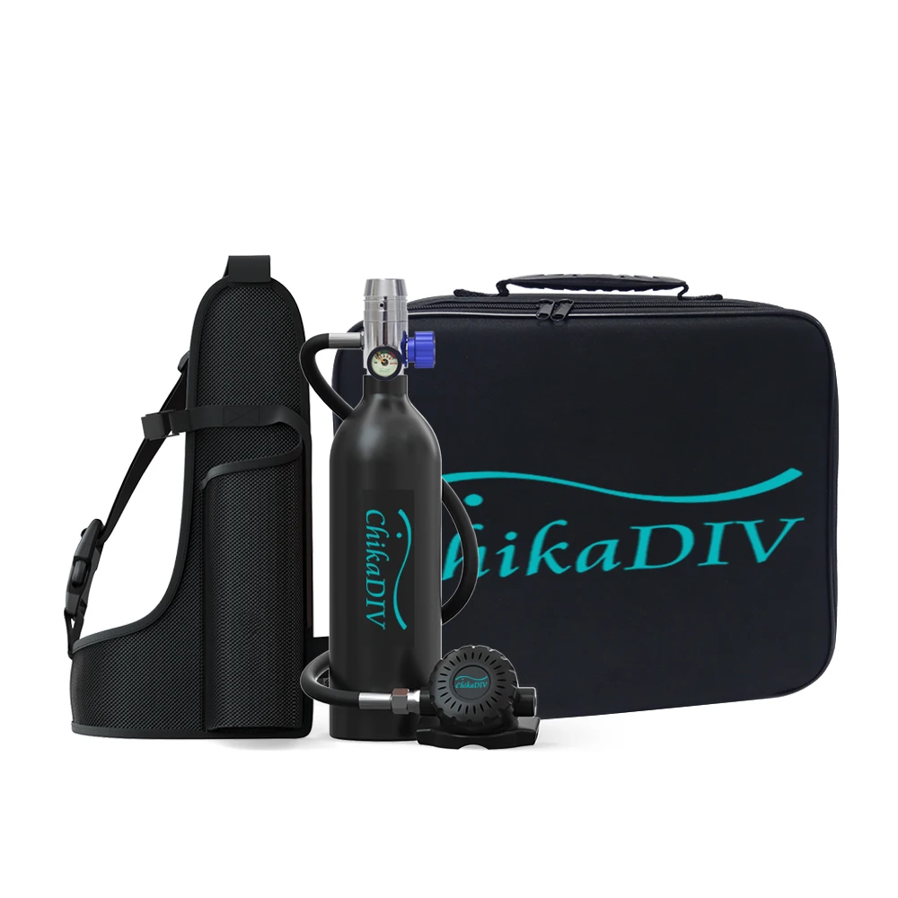 

Mini Scuba Diving Equipment, Cylinder Air Tank, Underwater, Oxygen Tank, Diving Gear, C400, 1L, 15-20 Minutes, New