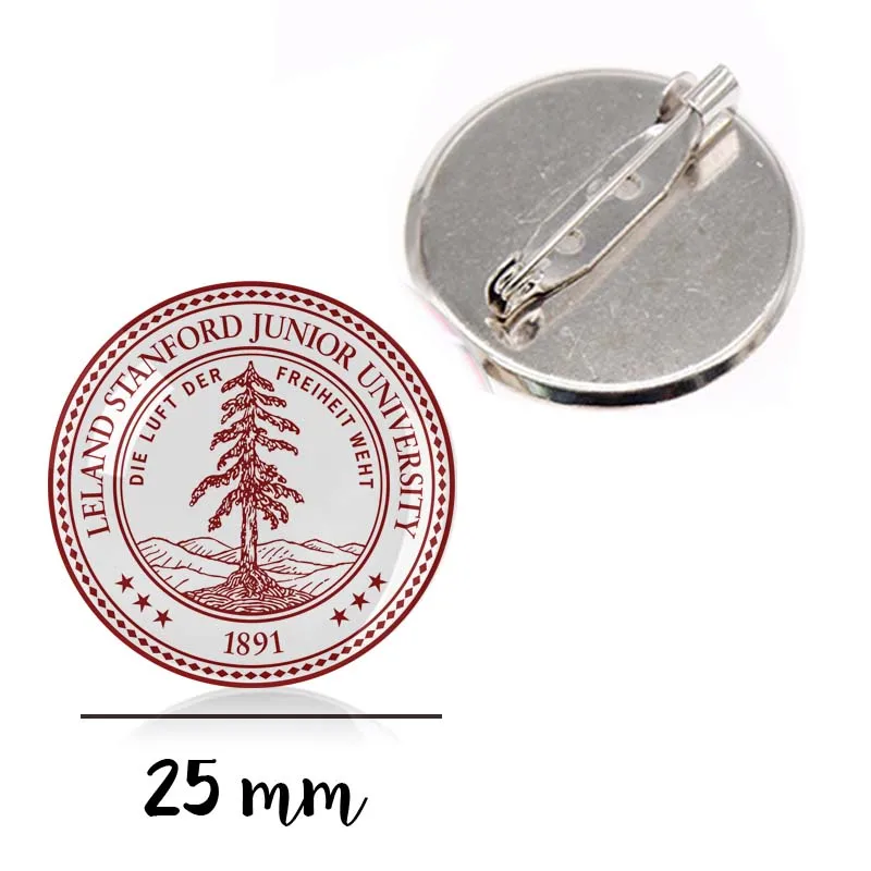 Harvard University Massachusetts Institute of Technology cornell university Famous Colleges logo Brooch Support customization