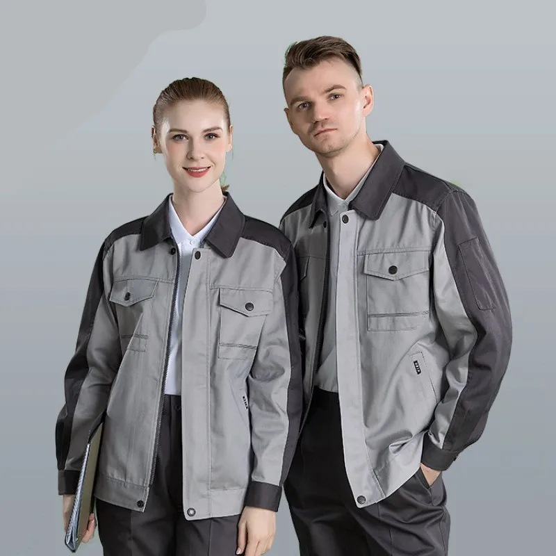 

Autumn Winter Two Layer Worker Coverall Thick Wear-resistant Auto Repair Labor Working Clothing Enterprise Mechanic Work Suit5xl