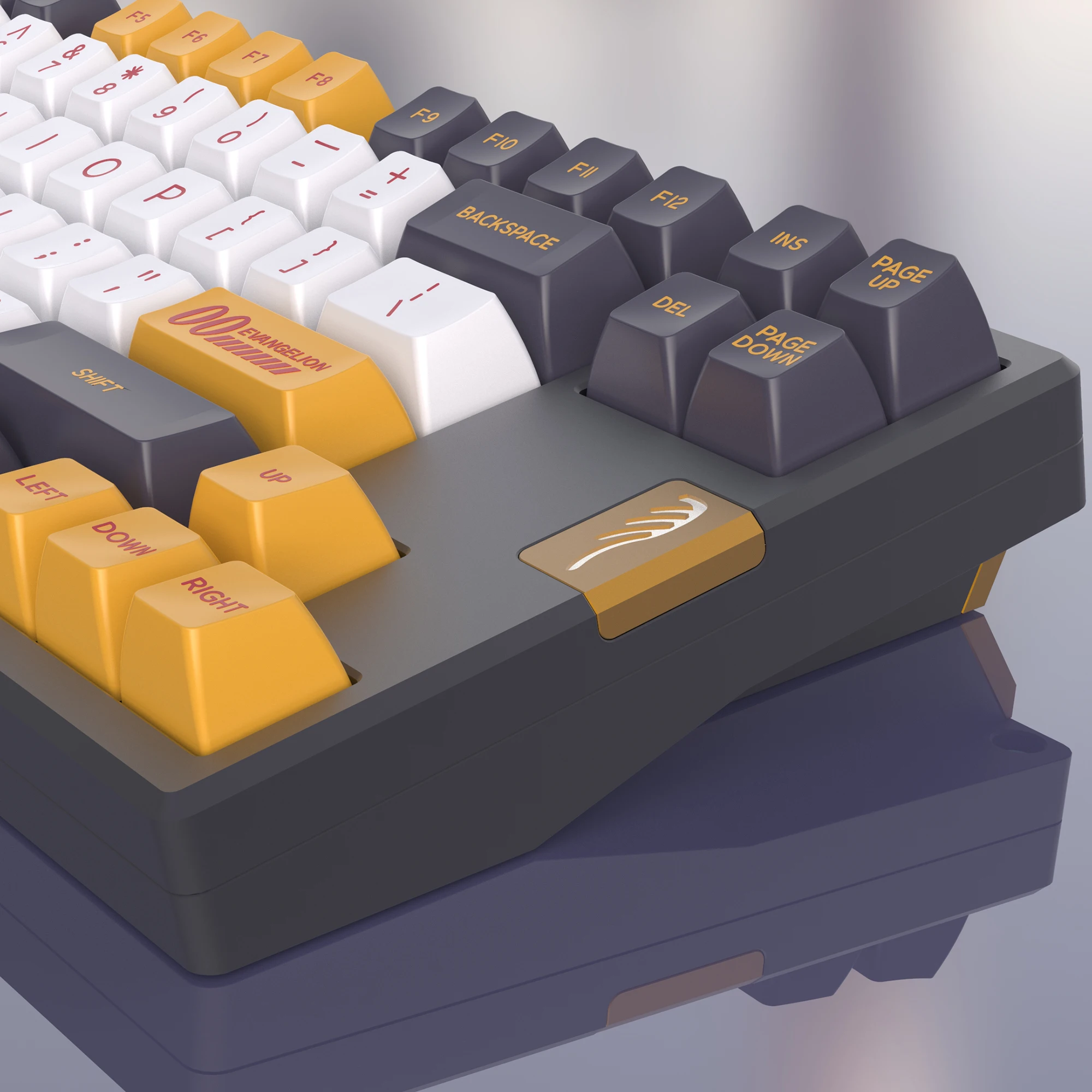 Domikey Zero DoubleShot ABS SA Profile BallTop Keycaps, 68/75 Layout Custom Mechanical Keyboard