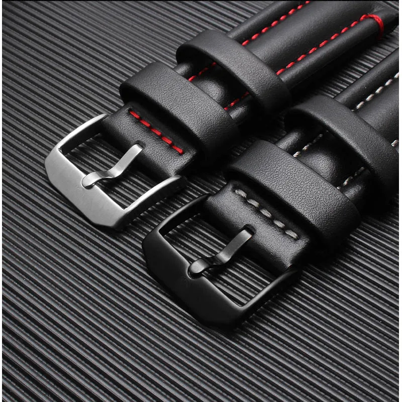 Ремешок для мужских часов BRETA, из натуральной кожи, 24 мм, для 6251/6257/6501/9241/9247/0302/0321/BO-3050/8840 для Luminox