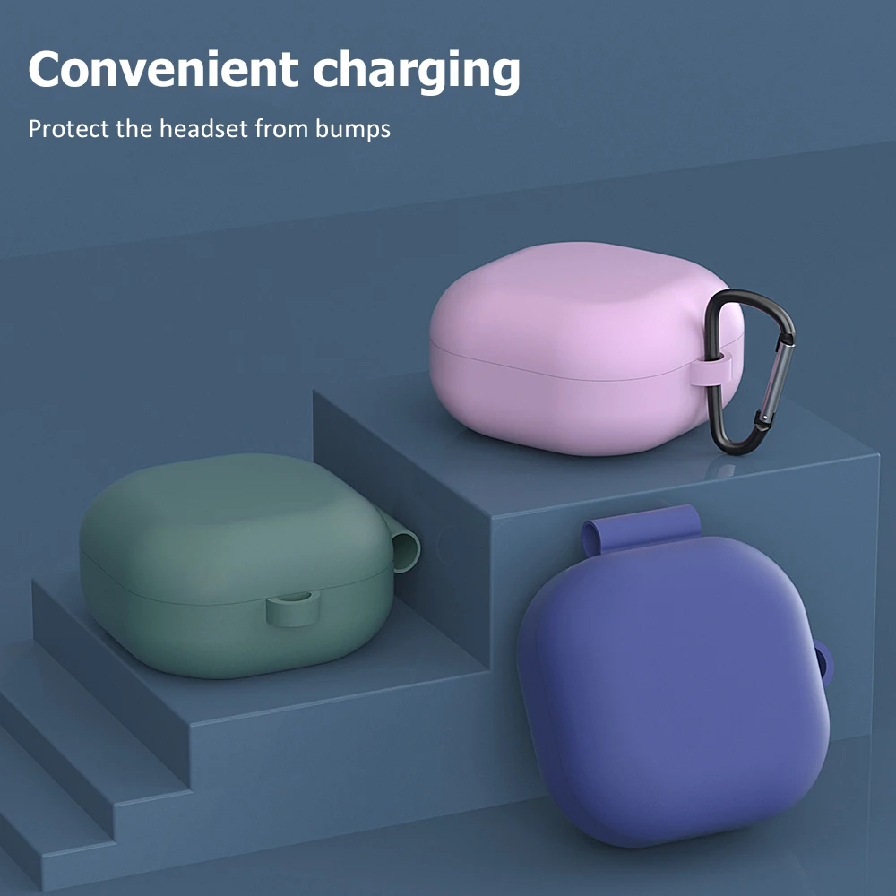 সিলিকন কেস Samsung Galaxy Buds Live/Pro buds 2 pro FE حافظة مضادة للسقوط ومضادة للصدمات حافظة ناعمة Galaxy buds2 Bud Pro غطاء مباشر