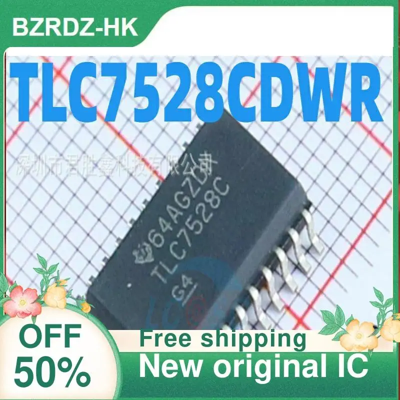 

2-10PCS/lot TLC7528 TLC7528C TLC7528CDWR TLC7528IDWR SOP-20 New original IC