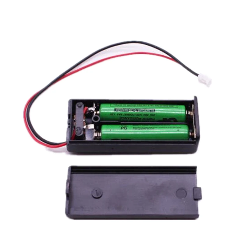 2pcs/lot Micro:bit Battery Holder Case Battery Cover Box Shell 3V PH2.0 Interface for Microbit AAA Batteries with 158MM Cable
