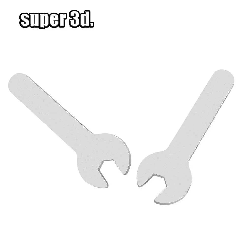 1Pc 6mm/7/8/10mm Opening Spanner Wrench Mini Adjustable Spanner for MK7/mk8 /V6/v5 Nozzles 3D Printer Tool  Spare Parts