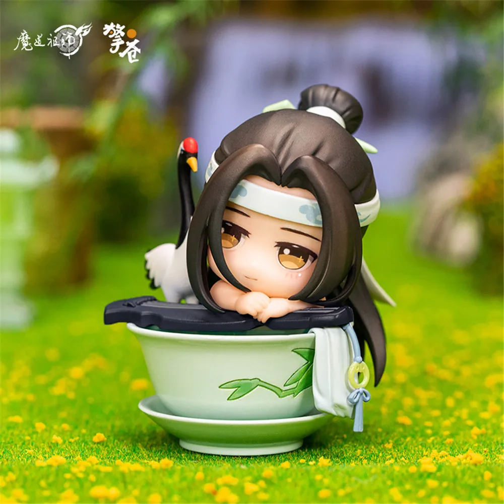 Аниме Mo Dao Zu Shi Wei Wuxian Lan Wangji Jiang Cheng Sizhui Wen Ning Jin Ling фигурка кукла из ПВХ Toy MDZS The Untamed