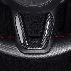 Car Steering Wheel Cover Trim Sticker for Mazda 3 Axela CX-5 CX5 Accessories 2017 2018 2019 2020 2021 2022