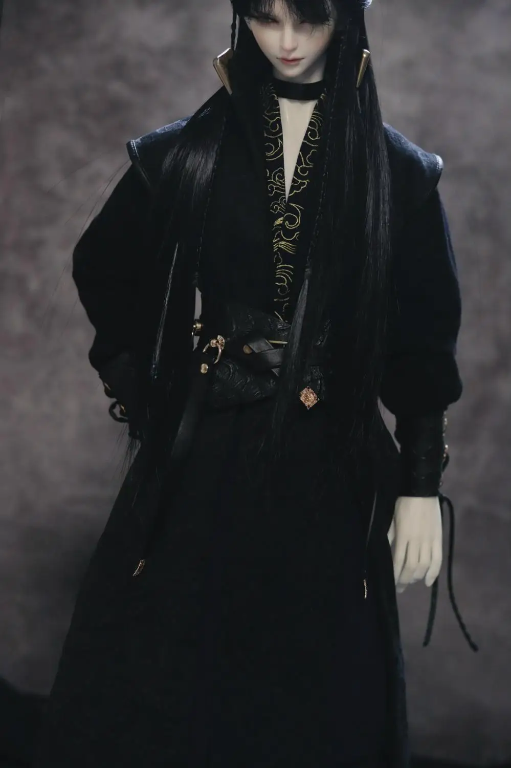1/4 1/3 Scale BJD Clothes Ancient Costume Hanfu Samurai Suit For BJD/SD MSD Longhun73 ID75 Strong Uncle Doll Accessories C0683
