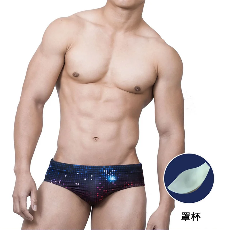 

Mens Underwear Men's Beach Swimming Shorts Husband Trunks Briefs Male Swimsuits Swimming Pool Surf for Men Swimwear Clothing