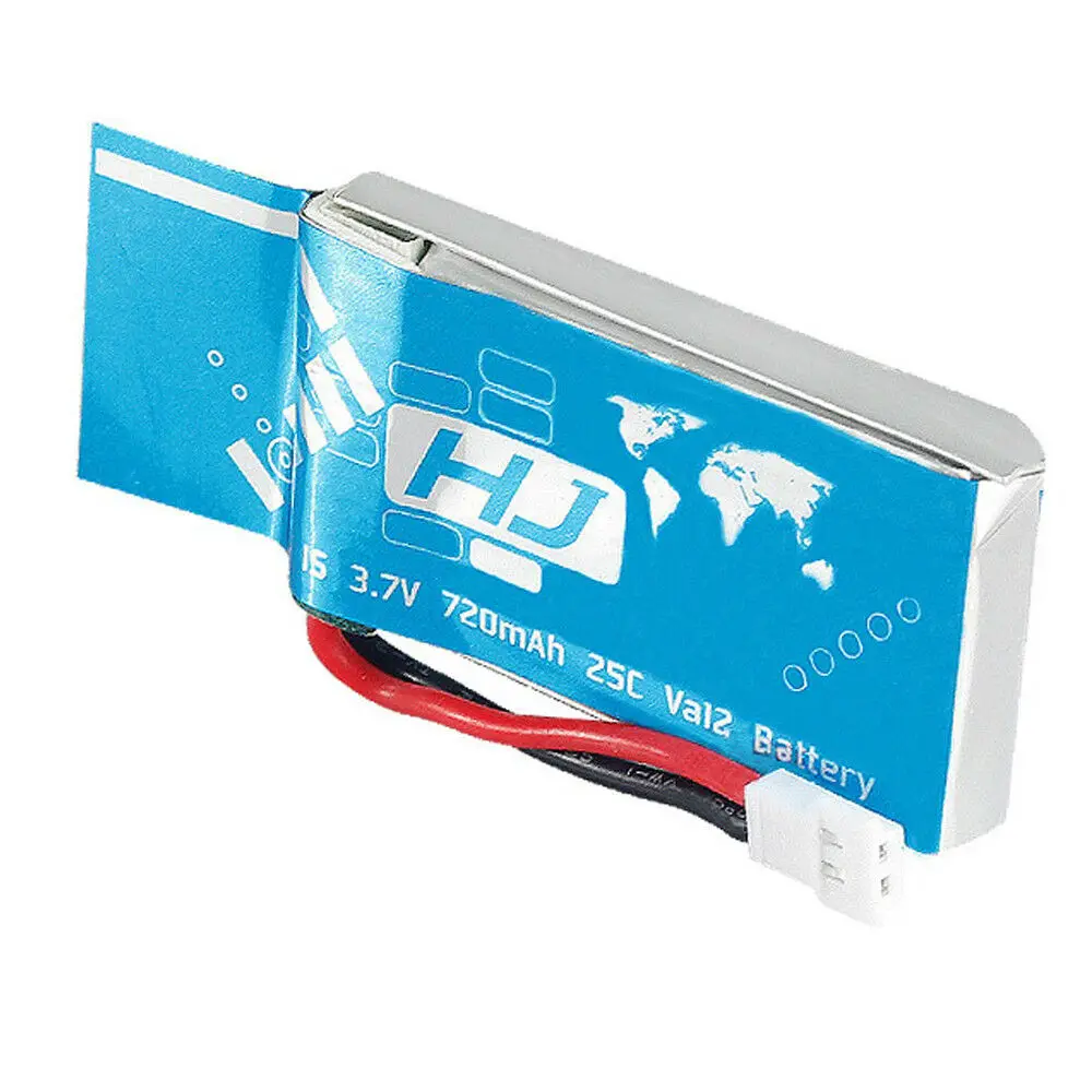 4個3.7v 720mah 882540 25C充電式バッテリーのli-po + usb充電器51005プラグ