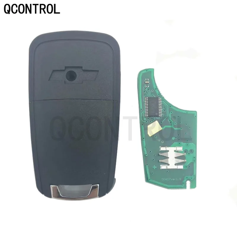 QCONTROL 2/3/4 Buttons Car Smart Remote Key for Chevrolet  Keyless-go Comfort-access 433MHz ID46 Chip