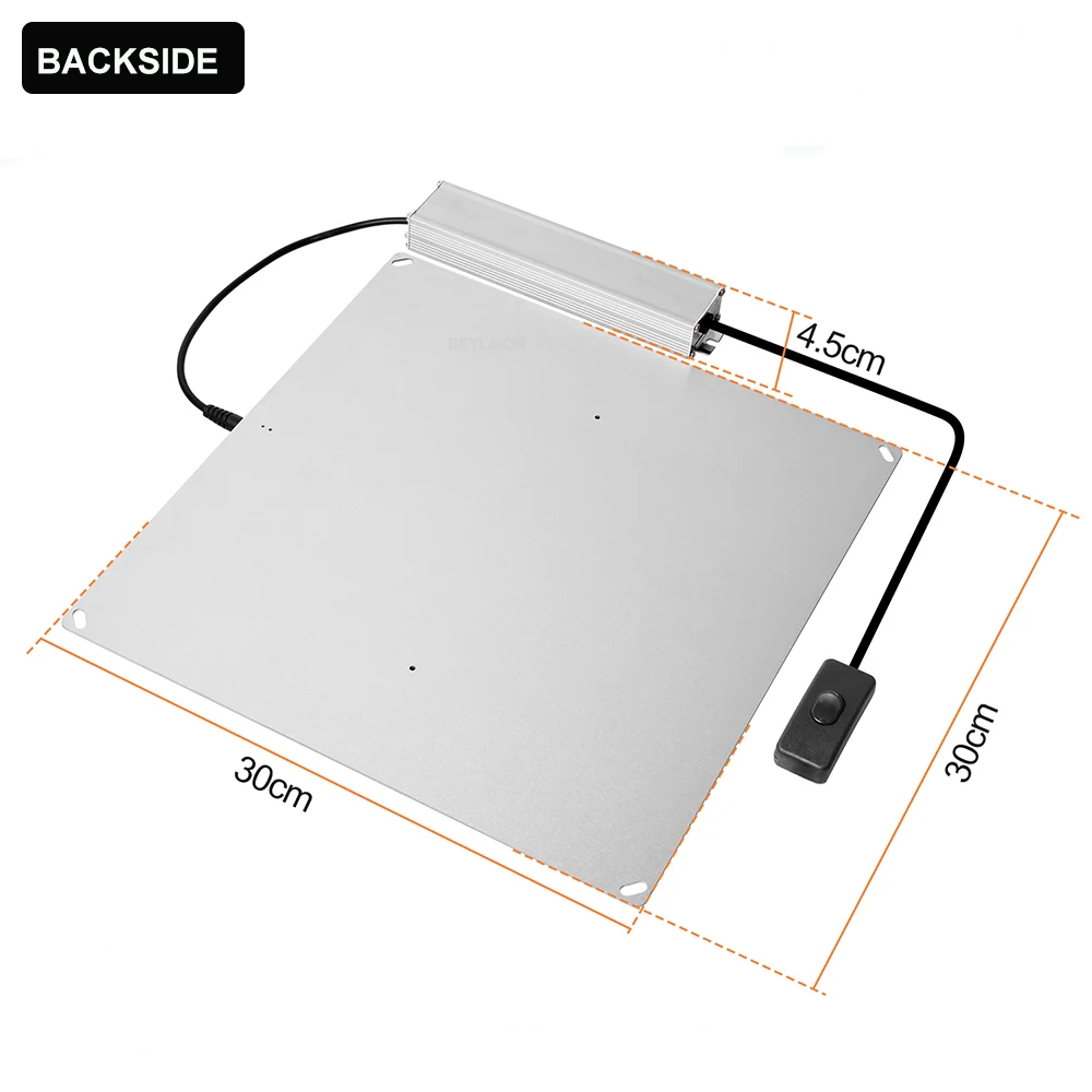 Imagem -05 - Beylsion-luzes Led de Cultivo Samsung Lm281b para Plantio de Mudas Vegetação e Florescimento Espectro Completo 600wsc