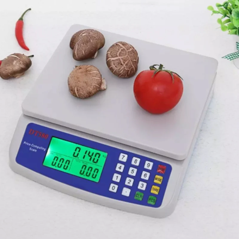 30Kg/1G Kitchen Scale Digital Food Scale with Backlight LCD Display Measuring Electronic Scale Food Scale