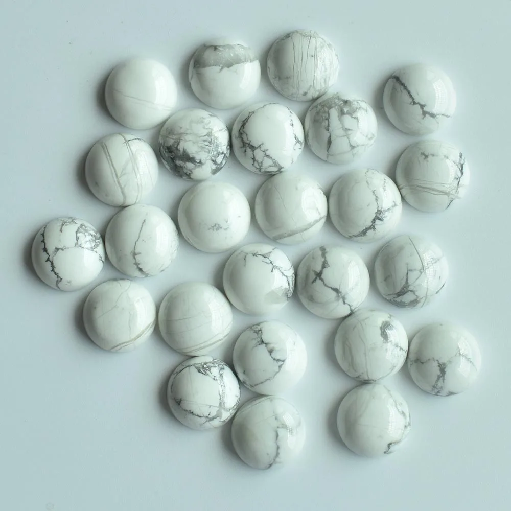 

wholesale 50pcs/lot fashion top quality natural stone round cab cabochon 12mm beads for jewelry making free shipping