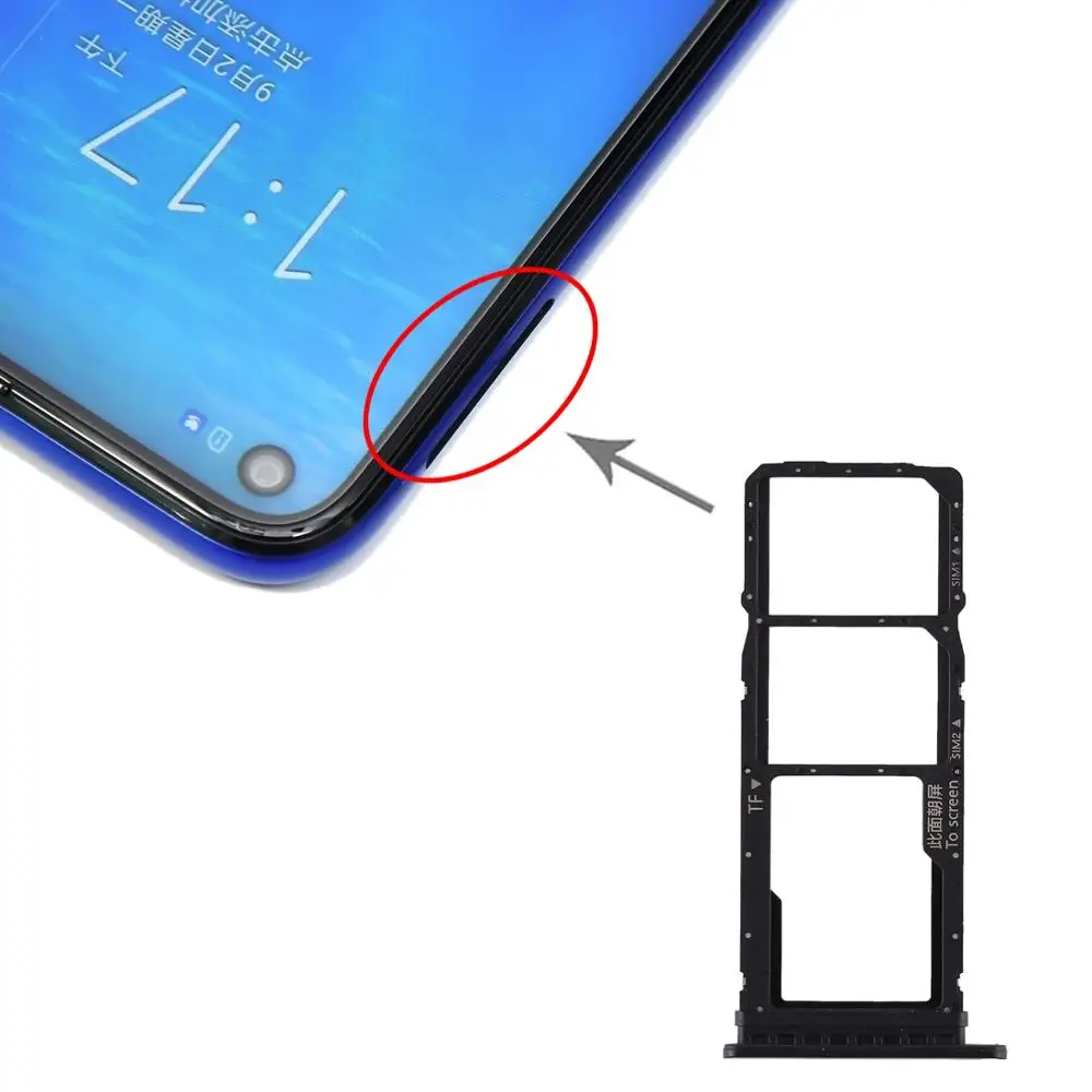 

Лоток для sim-карт, лоток для sim-карт, лоток для карт Micro SD для Huawei Honor Play 3