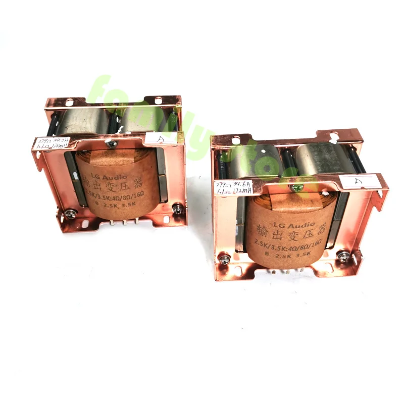 luge 30H  2.5K and 3.5K 4Ω 8Ω 16Ω single-ended output transformer, 2A3 or 300B tube power amplifier, 5Hz ~ 49KHz -0.6db