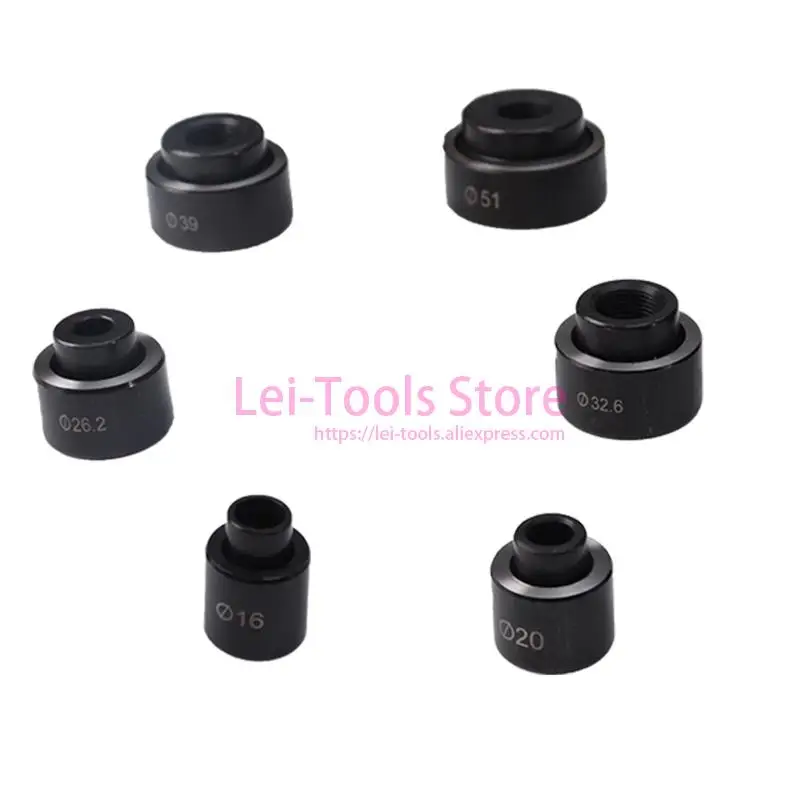 Imagem -04 - Conjunto de Molde de Perfuração de Buraco Hidráulico para Estrutura Inclui 16 mm 20 mm 26.2 mm 32.6 mm 39 mm 51 mm 1