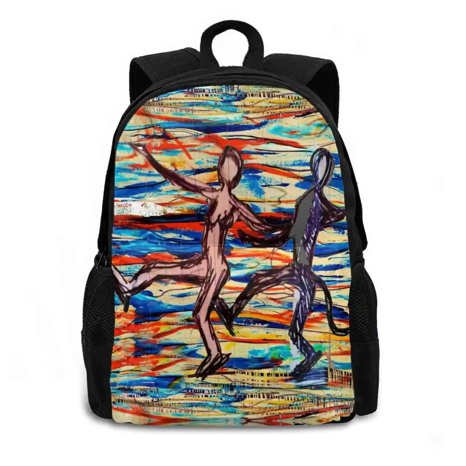 Dance Of The Hours Backpack For Student School Laptop Travel Bag Gay Music Another One Breaking Hearts Dancing With A Stranger