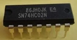 XFCZMG 100PCS 74HC02N 74HC02 SN74HC02N SN74HC02 DIP-14 Logic Gates QUAD 2-INPUT NOR GATE new original