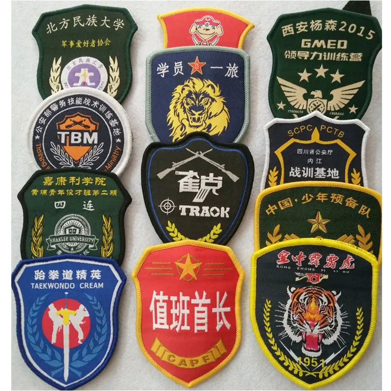 Woven Mark badge armband customized BADGE / shoulder badge customized team school company armband embroidered sleeve trademark l