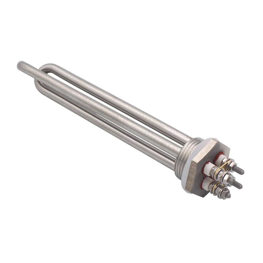 DERNORD DC DN25 Heater Solar 12v 300w 600w 24v 600w 36v 1200w 48v 1500w Screw in 1 INCH BSP NPT Immersion Water Heating Element