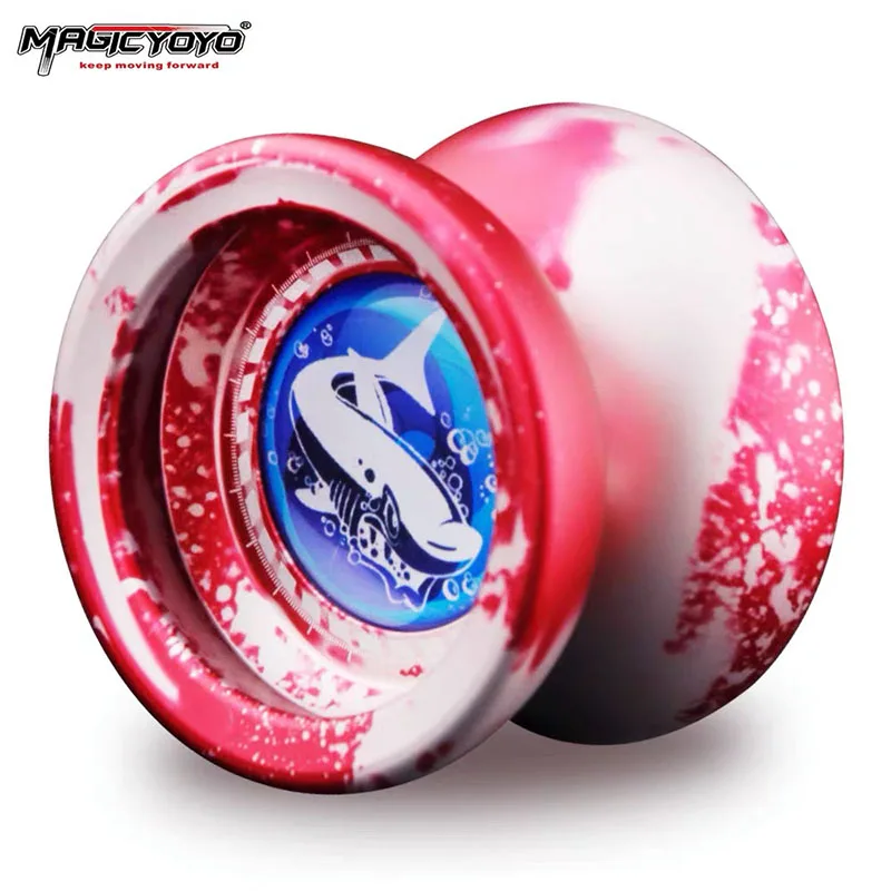 MAGICYOYO T9 Novice Advanced Professional Yoyo Responsive Aluminum Alloy Fancy Yoyo Kids Toy Gift Free Advanced Accessories