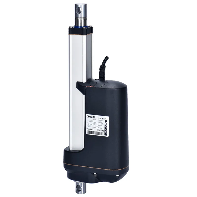 Imagem -06 - Haste Telescópica Resistente do Motor da C.c. 24v para o Sistema de Seguimento Fotovoltaico Atuador Linear Bonde 150 mm 250 mm 350 mm 450 mm Ip66