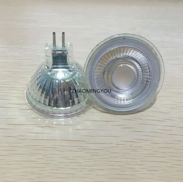 عكس الضوء عالية الطاقة رقاقة LED لمبة MR16 GU5.3 COB 9 واط 12 فولت 110 فولت 220 فولت Led الأضواء الدافئة/باردة الأبيض MR16 قاعدة LED مصباح