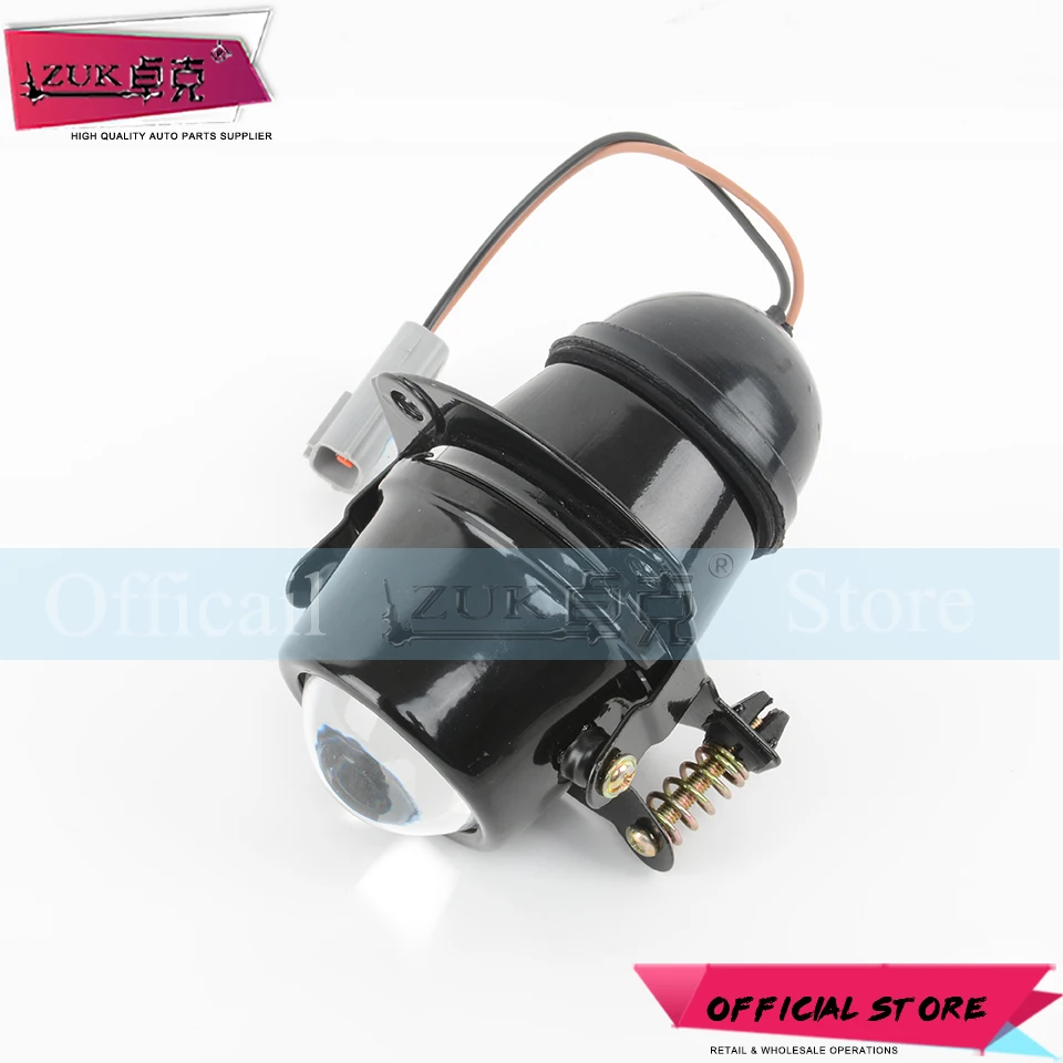 ZUK Left / Right Front Bumper Fog Lamp Light For Great Wall Wingle 3 V240 STEED Foglight Foglamp Daytime Running Driving  Light