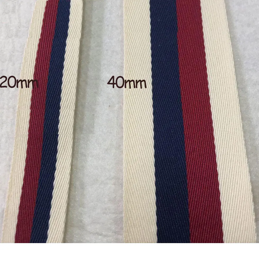 5M Quality Beige 20mm 40mm Printed stripe grosgrain Ribbon Wedding Accessories DIY handmade Clothing sewing accessories material