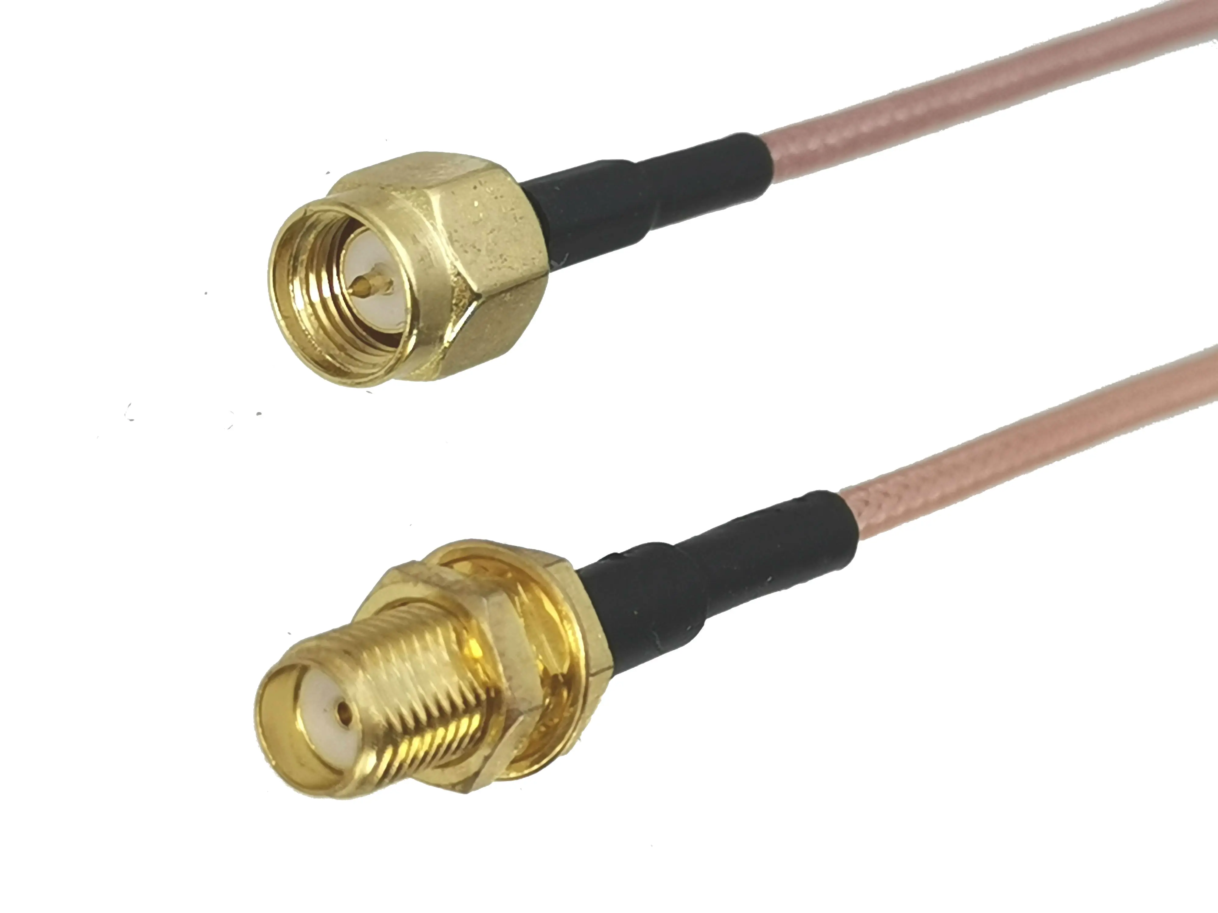 1Pcs RG316 SMA Male Plug to SMA Female Jack Bulkhead Connector RF Coaxial Jumper Pigtail Cable For Radio Antenna 4inch~20M