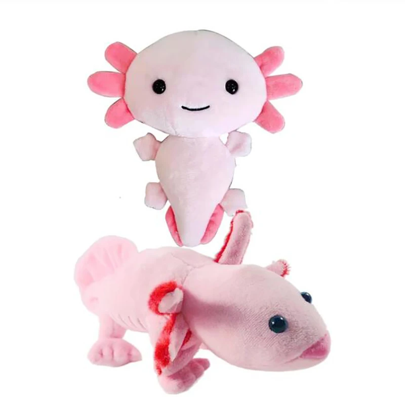 Axolotl peluche Kawaii animale Axolotl peluche figura bambola giocattolo cartone animato rosa Axolotl bambola di pezza 20cm regali per bambini ragazze