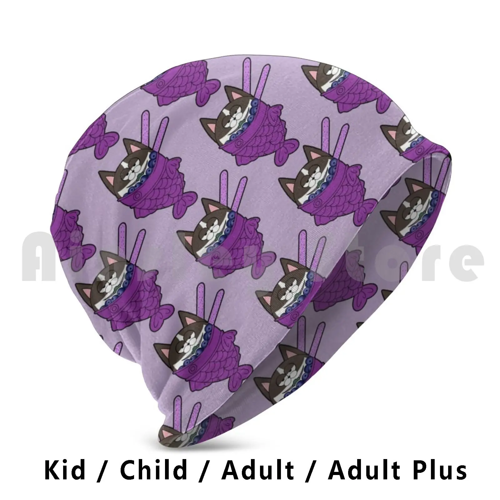 

Вязаная шапка Taiyaki Ichimatsu, облегающая шапка в стиле хип-хоп, Osomatsu San Ichimatsu Taiyaki