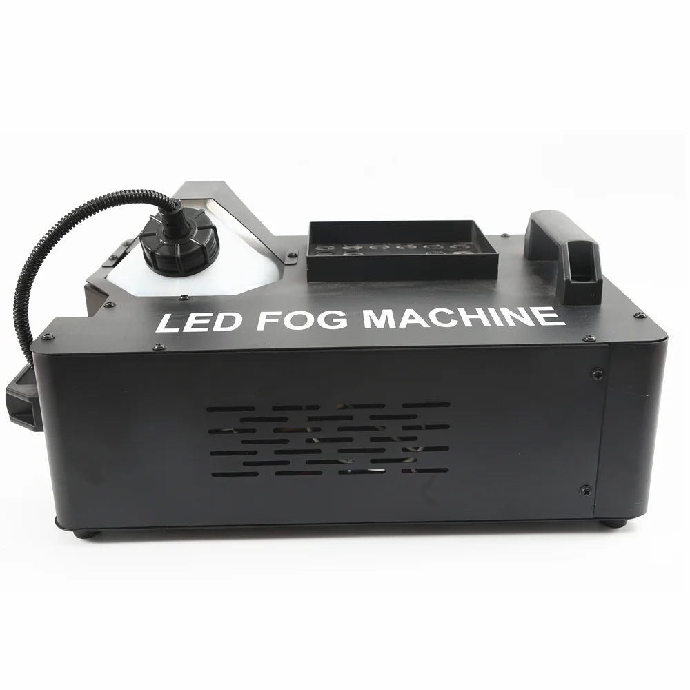 Imagem -02 - Máquina de Fumaça Vertical de Pyro Led Controle Remoto sem Fio Mais Dmx512 1500w Máquina de Névoa Estágio dj Fogger com Rgb 3in1 24x9w Luzes Led