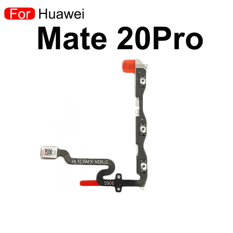 Power On Off Volume Buttons Flex Cable For Huawei Mate 10 20 30 Pro 30P 10Pro Repair Replacement Parts